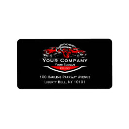 Professionell Twing Company, Hauling Service Adressetikett