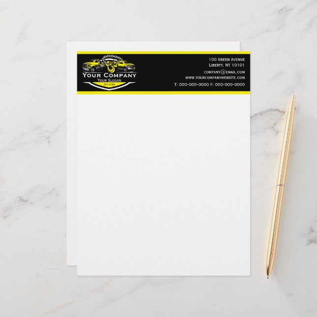 Professionell Twing Company, Hauling Service Brevhuvud (Fram/Back In Situ)