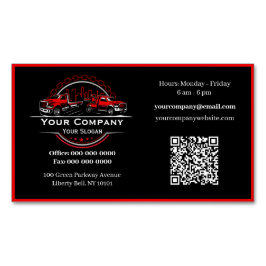 Professionell Twing Company, Hauling Service Magnetiska Visitkort