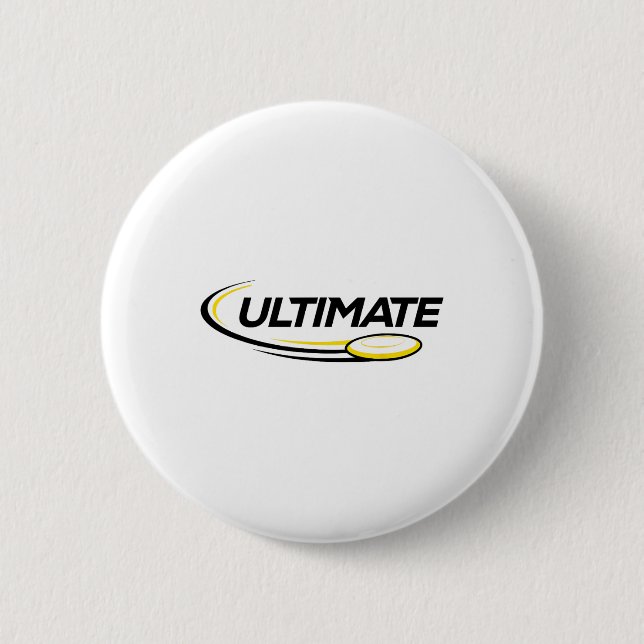 Professionell Ultimativ Frisbeegolfspelare  Knapp (Framsida)