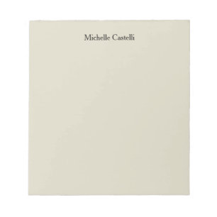 Professionell unik klassisk enkel anteckningsblock