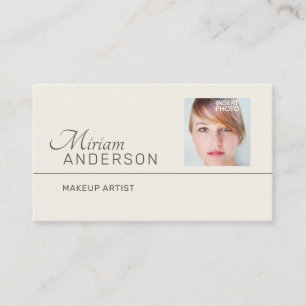 Professionell UNISEX (FOTO & LOGOTYP INSERT) - Visitkort