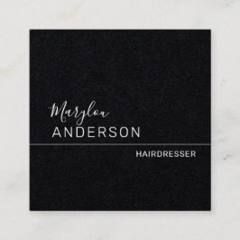 Professionell - UNISEX Premium Fyrkantigt Visitkort