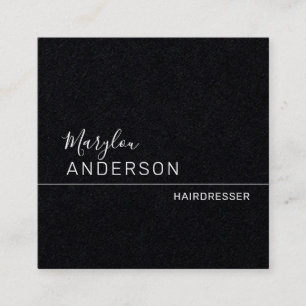 Professionell - UNISEX Premium Fyrkantigt Visitkort
