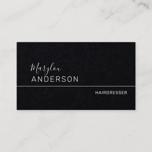 Professionell - UNISEX Premium Visitkort (Framsida)
