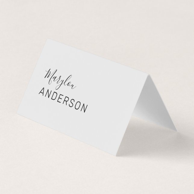 Professionell - UNISEX Visitkort (Framsida)