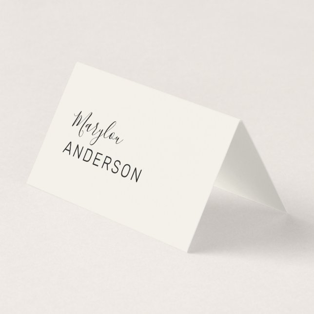 Professionell - UNISEX Visitkort (Framsida)