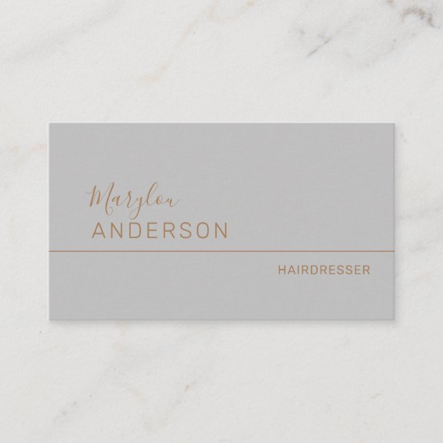 Professionell - UNISEX Visitkort (Framsida)