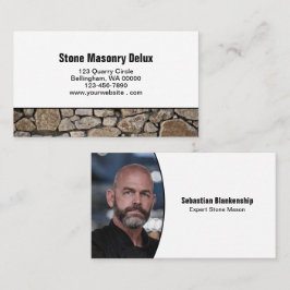 Professionell utbytbar fotostenväggskant visitkort