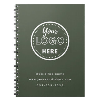 Professionell varumärkesidentitet Minimalistisk Sk Anteckningsbok