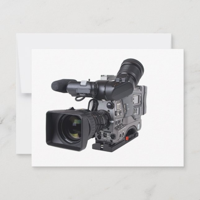 professionell videokamera (Framsida)