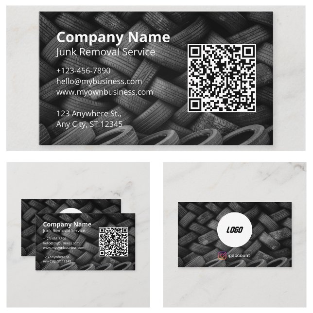 Professionell Visitkort (Hauling Professional Business Card
)