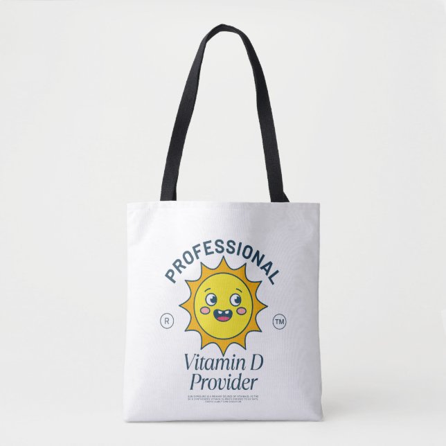 professionell vitamin D-leverantör Tygkasse (Framsida)