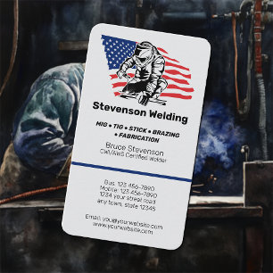 Professionell Welder Visitkort