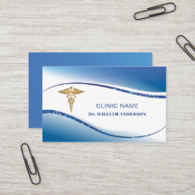 Professionell White Blue Medical Doktor Clinic