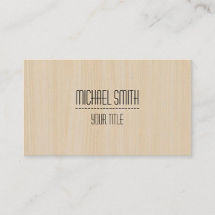 Professionell Wood Grain look #14 Visitkort