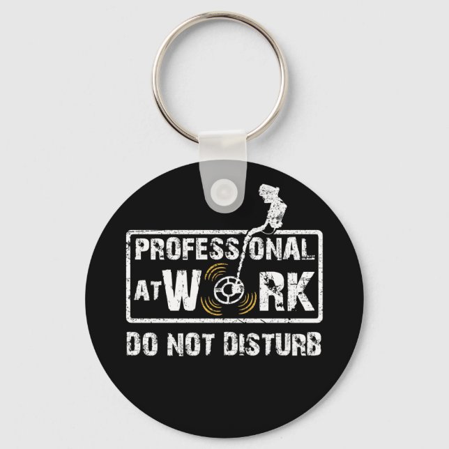 Professionell Work Metall Identifierar avkännare f Nyckelring (Framsida)