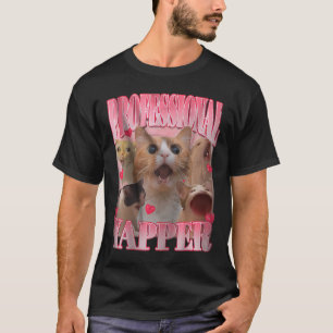 Professionell Yapper Cat Funny Meme T Shirt
