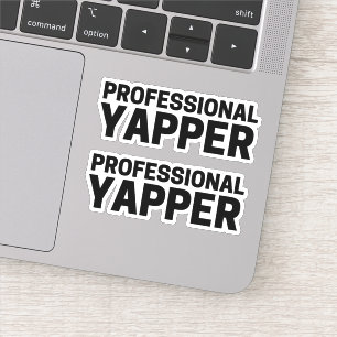 Professionell Yapper Klistermärken