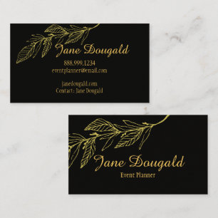 Professionell yet elegant natur för visitkort