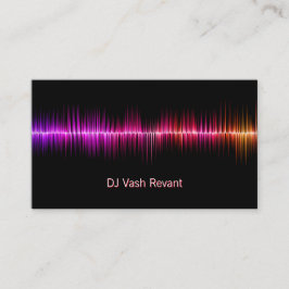 ProfessionellDJ-ljud vinkar Visitkort