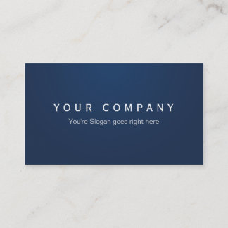 Professionelle Business Visitenkarten Navy Blue Visitkort