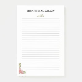 Professionellen anpassningsbar efter anteckningsut post-it block