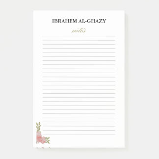 Professionellen anpassningsbar efter anteckningsut post-it block