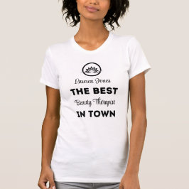 Professionellen Bästa Beauty Salon T Shirt