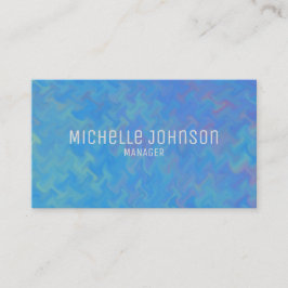 Professionellen elegant Blue Marbling Visitkort