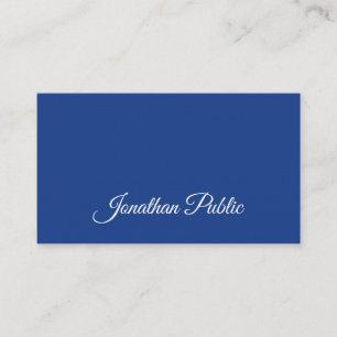 Professionellen elegant Calligraphy Script Luxury Visitkort