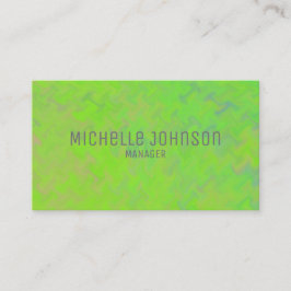 Professionellen elegant Lime Green Marbling (grön  Visitkort