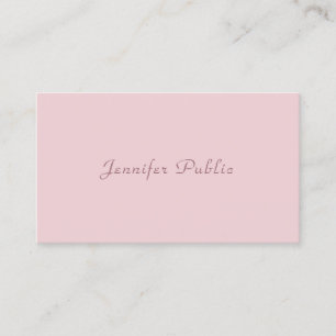 Professionellen elegant Modern Simple Template Visitkort