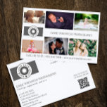 Professionellen för insamling av Logotyp, fotoskri Flygblad<br><div class="desc">Marknadsföring-flygare om du vill ha en personlig för professionellen fotograf med dina foton,  logotyper,  kontaktinformation,  anpassningsbar och QR-kod.</div>