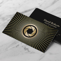 Professionellen Fotograf Modern Guld Shutter