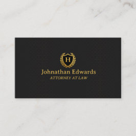 Professionellen Luxury Black och Guld | Elegant Visitkort