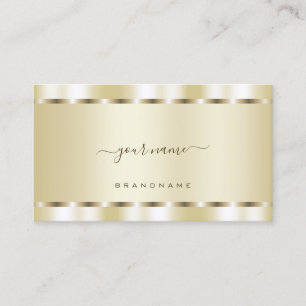 Professionellen Luxury Guld Shimmer Effect och Mod Visitkort