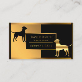Professionellen Luxury Hund Groomer Lägg till din Visitkort