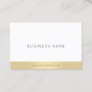 Professionellen Minimalistisk design i Guld i mode Visitkort