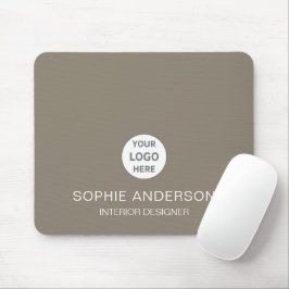 Professionellen Modern Anpassningsbar Logotyp Busi Musmatta
