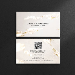 Professionellen Modern Classy Faux Gold Foil Visitkort