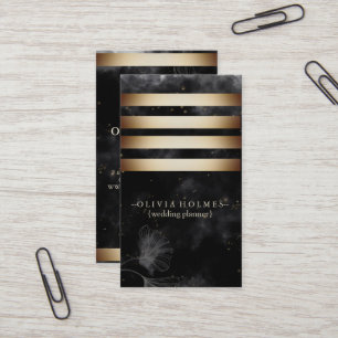 Professionellen Modern Elegant Gold Foil Metall Visitkort