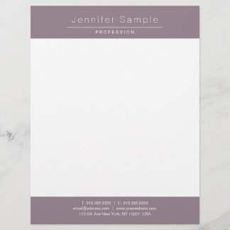 Professionellen Modern mall för enkel Elegant Brevhuvud