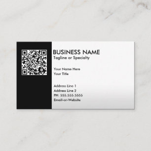 professionellen QR kodifierar Visitkort