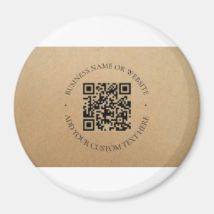 Professionellen Rustic Kraft Modern Snyggt Magnet