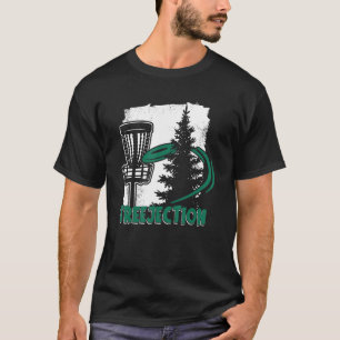 Professionellen Treejection Player Pro Frisbee Bud T Shirt