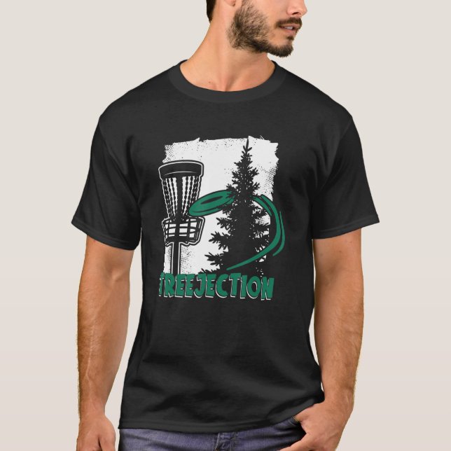 Professionellen Treejection Player Pro Frisbee Bud T Shirt (Framsida)
