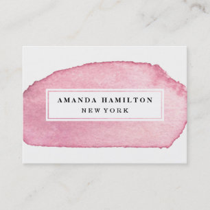 professionellen tvätta delikat Girts Rosa Vattenf Visitkort