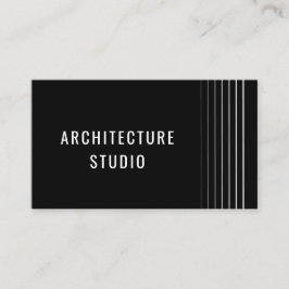 Professionellens elegant arkitekturdesigner modern visitkort