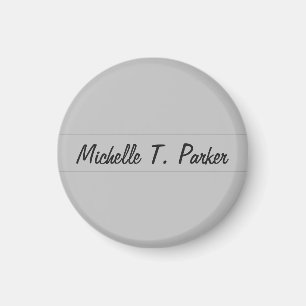 Professionellens elegant enkel minimal kalligrafi magnet